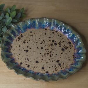 Handmade Pottery Pie Plate